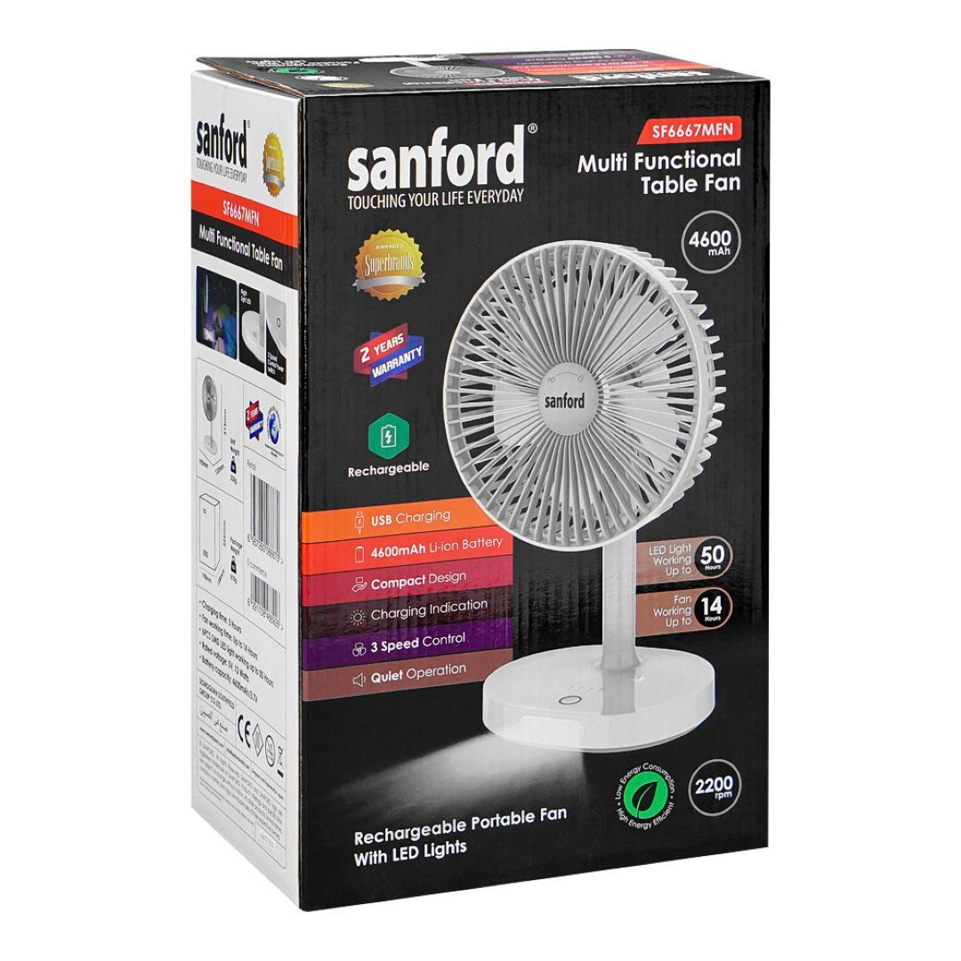 SANFORD TABLE FAN RC SF6667MFN